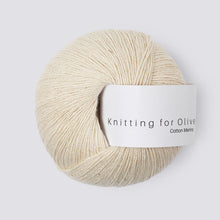 Cargar imagen en el visor de la galería, COTTON MERINO - KNITTING FOR OLIVE