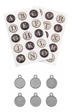 Cargar imagen en el visor de la galería, CHARM MEDALLAS DE LETRAS