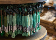 Cargar imagen en el visor de la galería, HILO BORDAR MOULINE TONOS VERDES 200-294