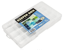 Cargar imagen en el visor de la galería, CAJA BISUTERIA PLASTICA 20 COMPARTIMIENTOS
