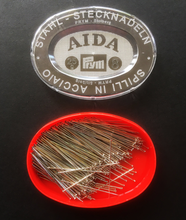 Cargar imagen en el visor de la galería, ALFILER ACERO CAJA AIDA 0,60
