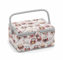 Cargar imagen en el visor de la galería, COSTURERO FORRADO MEDIANO BUHOS
