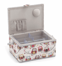 Cargar imagen en el visor de la galería, COSTURERO FORRADO MEDIANO BUHOS
