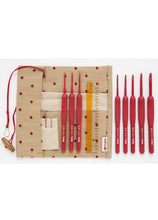 Cargar imagen en el visor de la galería, SET CROCHET ETIMO ROJO FULL
